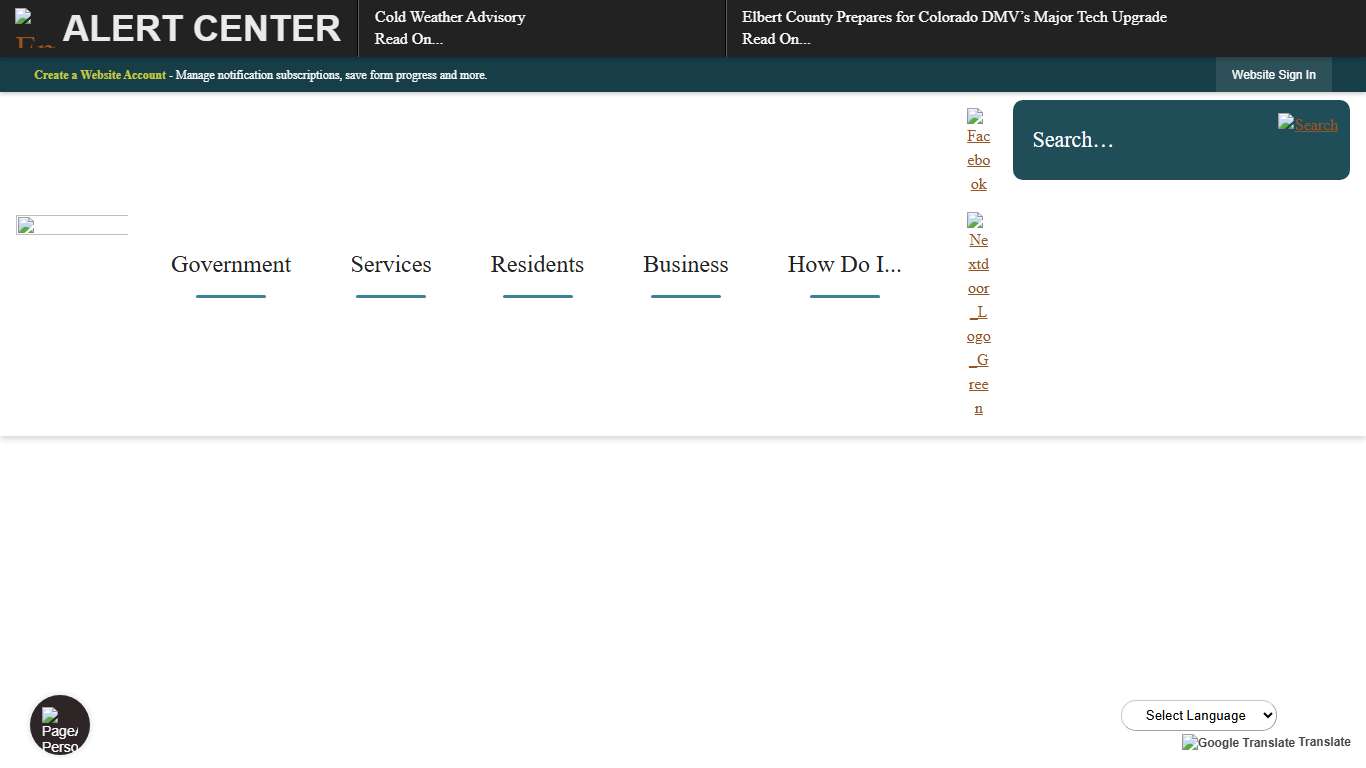 Elbert County, CO Official Website